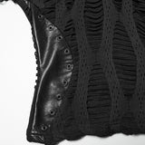 Dekadentes Punk-Kapuzen-T-Shirt