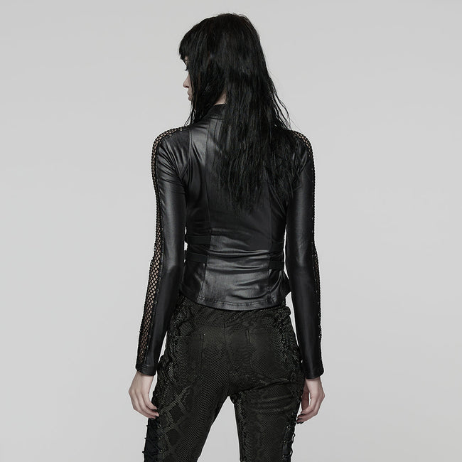 Punk Techwear Langarmshirt