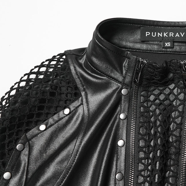 Punk Techwear Langarmshirt