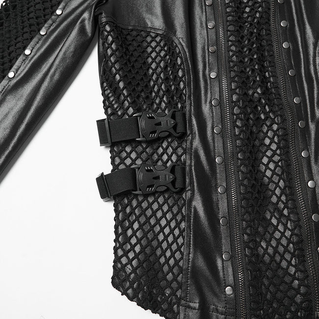 Punk Techwear Langarmshirt