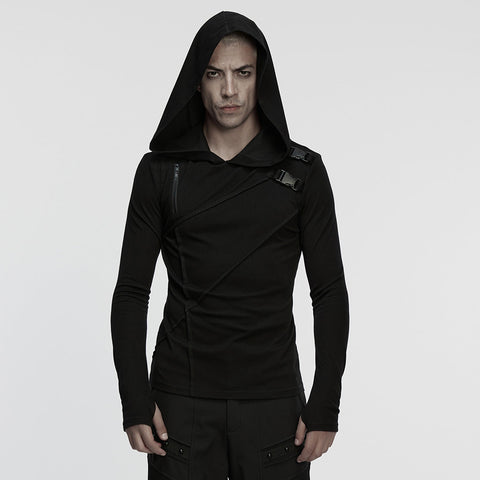 Cyberpunk Fake Two-Piece T-Shirt