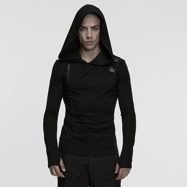 Cyberpunk Fake Two-Piece T-Shirt