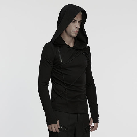 Cyberpunk Fake Two-Piece T-Shirt