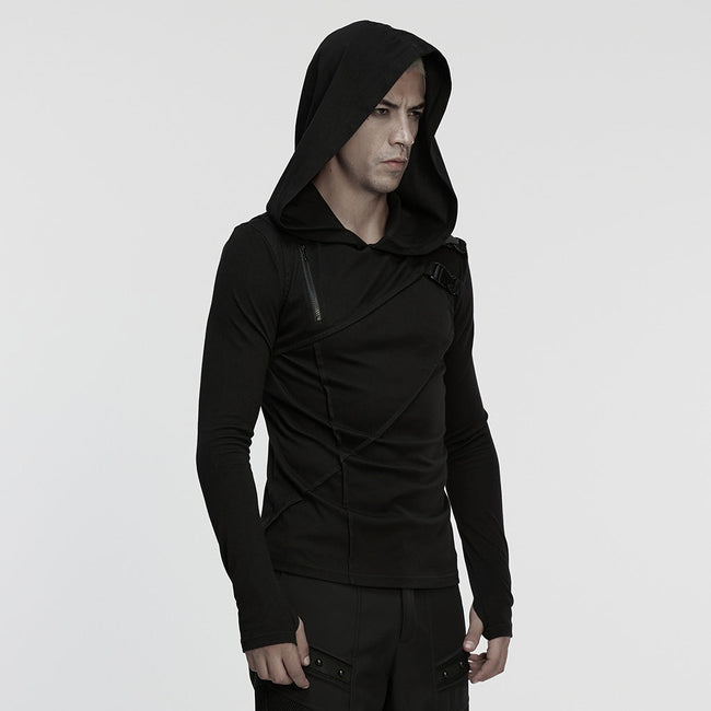 Cyberpunk Fake Two-Piece T-Shirt