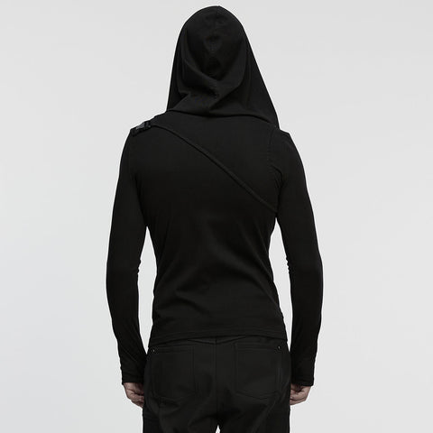 Cyberpunk Fake Two-Piece T-Shirt