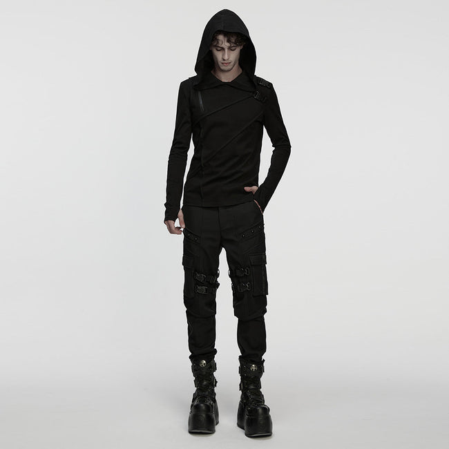 Cyberpunk Fake Two-Piece T-Shirt
