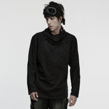 Lockeres Cyberpunk-T-Shirt