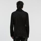 Lockeres Cyberpunk-T-Shirt
