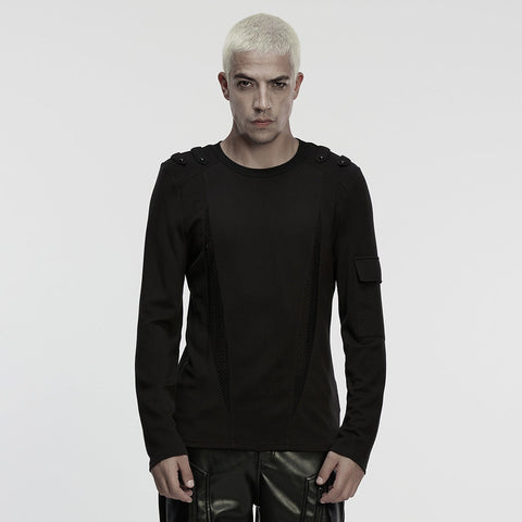 Cyberpunk Lyocell Herren-T-Shirt