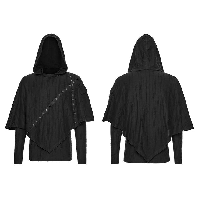 Gestricktes Wasteland Punk T-Shirt für Herren