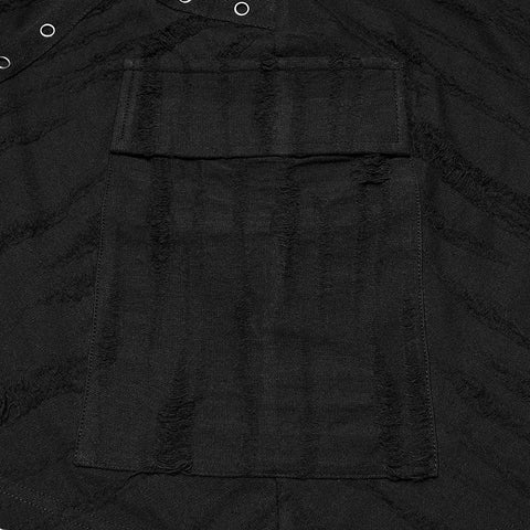 Gestricktes Wasteland Punk T-Shirt für Herren