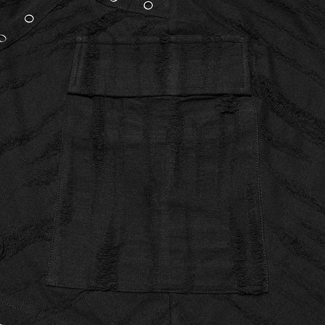 Gestricktes Wasteland Punk T-Shirt für Herren