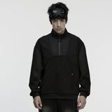 Cyberpunk-Streifen-Sweatshirt