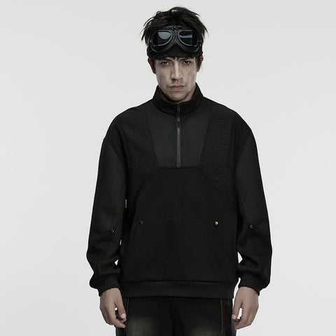 Cyberpunk-Streifen-Sweatshirt