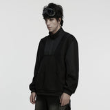 Cyberpunk-Streifen-Sweatshirt