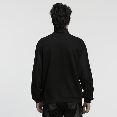 Cyberpunk-Streifen-Sweatshirt