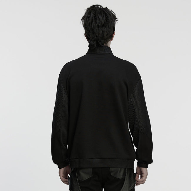 Cyberpunk-Streifen-Sweatshirt
