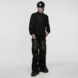 Cyberpunk-Streifen-Sweatshirt