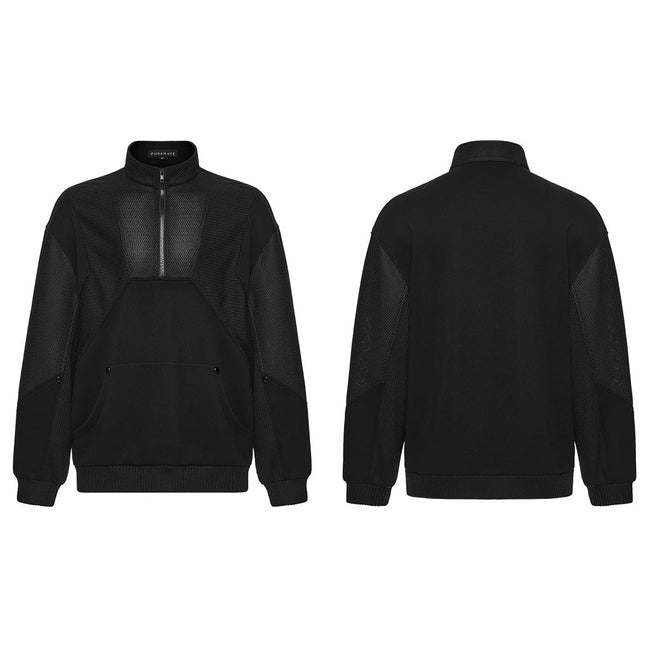 Cyberpunk-Streifen-Sweatshirt