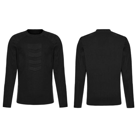 Cyberpunk-T-Shirt mit Abwärtspfeil