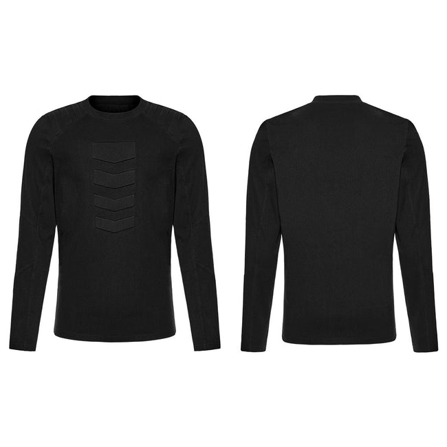 Cyberpunk-T-Shirt mit Abwärtspfeil