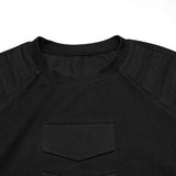 Cyberpunk-T-Shirt mit Abwärtspfeil