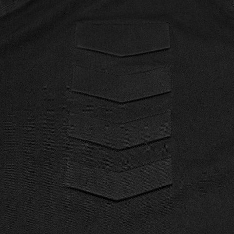 Cyberpunk-T-Shirt mit Abwärtspfeil