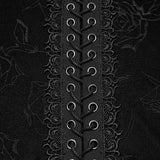 Gothic Rose Embossed T-Shirt