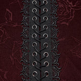 Gothic Rose Embossed T-Shirt