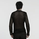 Punkiges, rebellisches, sexy Netz-T-Shirt