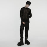 Punkiges, rebellisches, sexy Netz-T-Shirt
