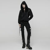 Punk-Totenkopf-Sweatshirt