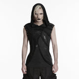 Kapuzenshirt mit Punk-Print