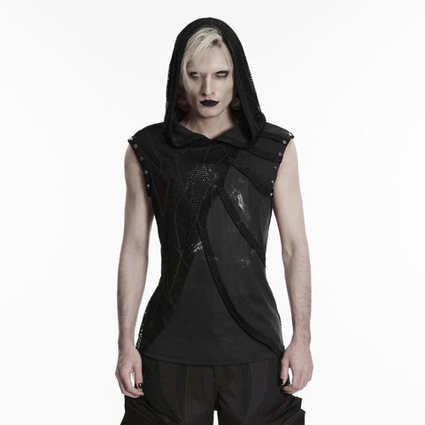 Kapuzenshirt mit Punk-Print