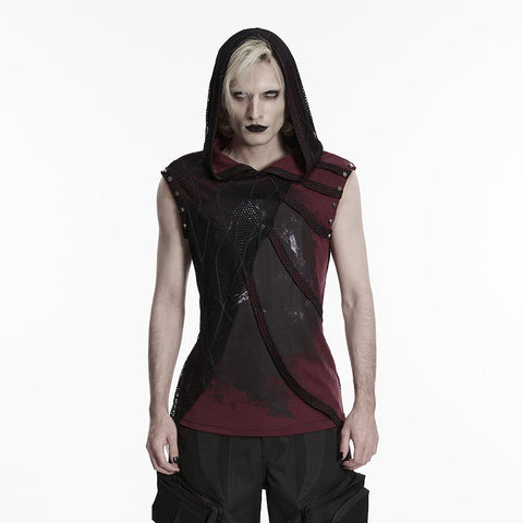 Kapuzenshirt mit Punk-Print