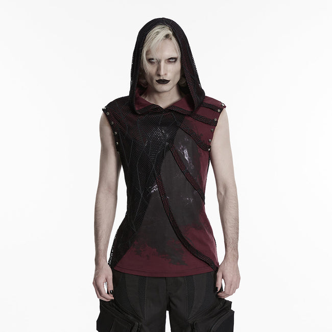 Kapuzenshirt mit Punk-Print