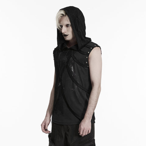 Kapuzenshirt mit Punk-Print