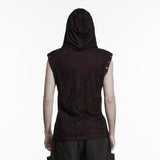 Kapuzenshirt mit Punk-Print