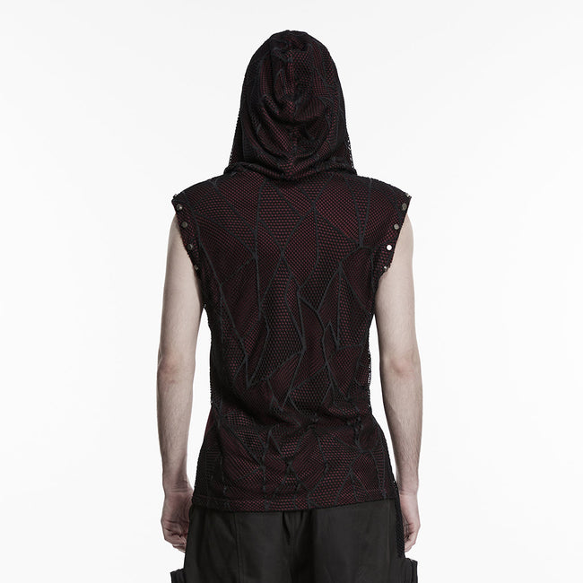 Kapuzenshirt mit Punk-Print