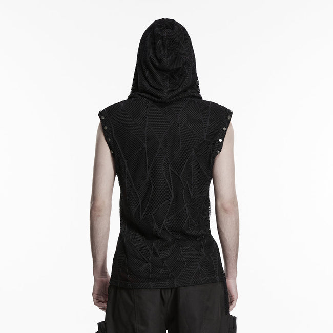 Kapuzenshirt mit Punk-Print