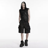 Kapuzenshirt mit Punk-Print