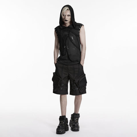 Kapuzenshirt mit Punk-Print