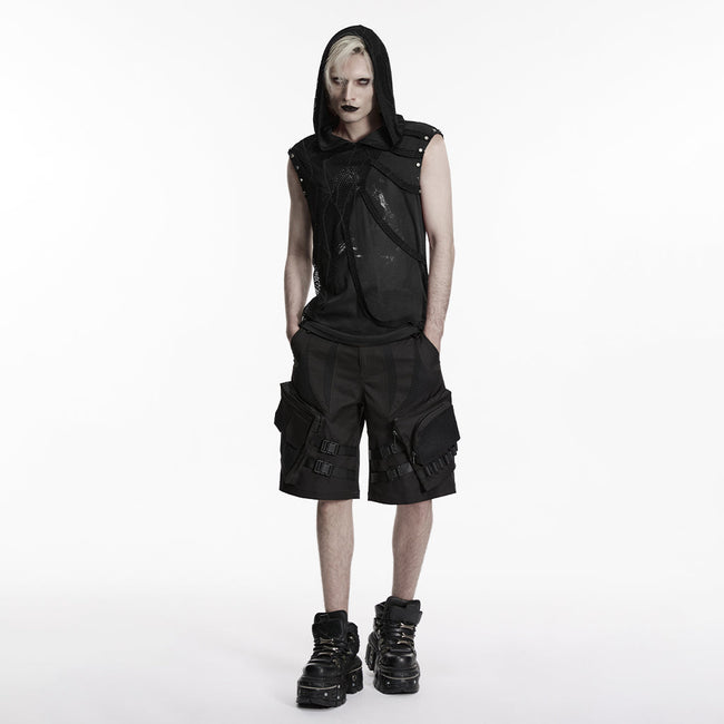 Kapuzenshirt mit Punk-Print