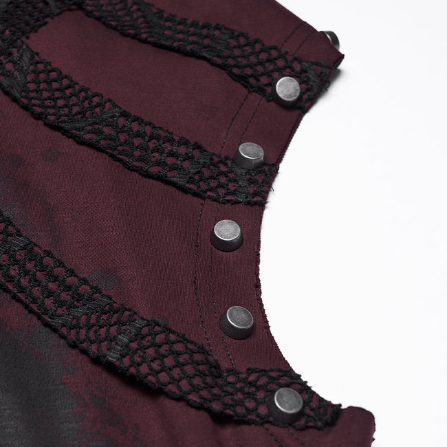 Kapuzenshirt mit Punk-Print