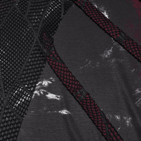 Kapuzenshirt mit Punk-Print