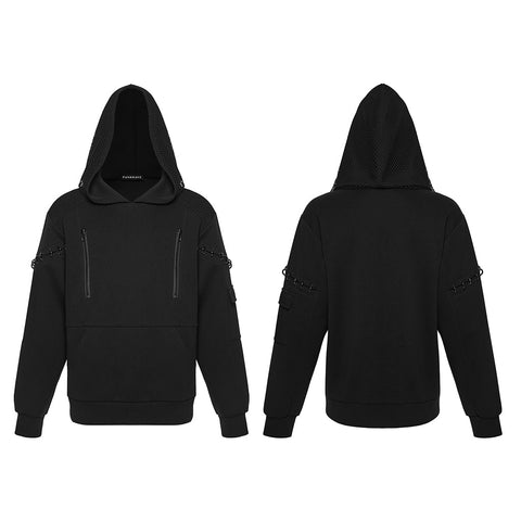 Cyberpunk-Herrenhoodie 2026