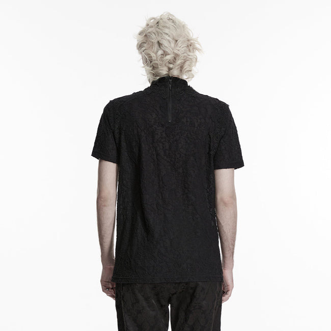 Gothic-Falten-T-Shirt