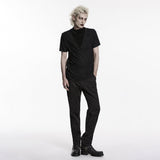 Gothic-Falten-T-Shirt