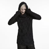 Gothic Wasteland T-Shirt mit Rissen für Herren