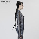 Das postapokalyptische Techwear Tight Mesh T-Shirt